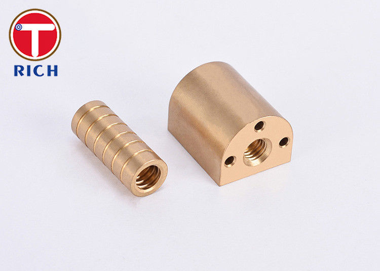 Brass Cnc Turned Parts Mechanical hardware processing copper parts turning precision textile machine parts