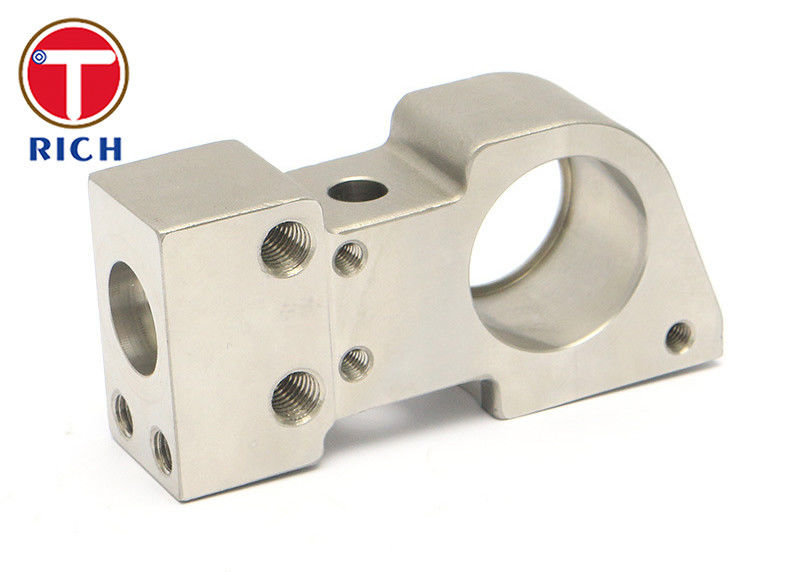 CNC Lathe Machining Left And Right Guide Blocks Water Glass Casting Alloy Steel Castings